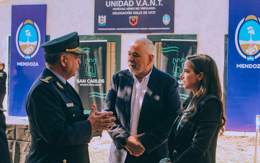 Morillas: «El Valle de Uco va a contar con un instrumento muy importante para la seguridad de nuestros habitantes”