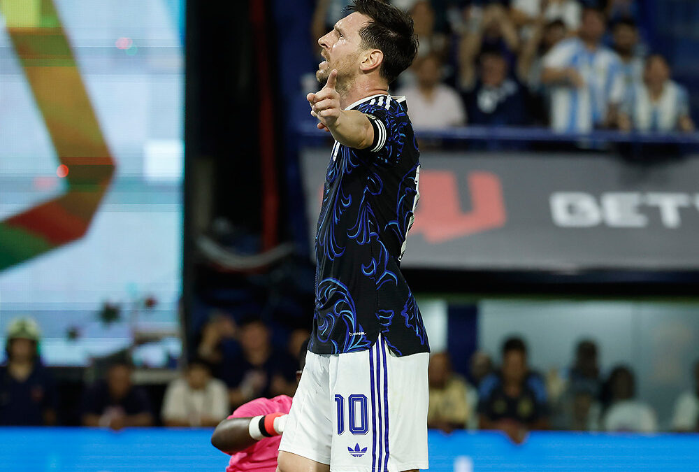 Con autoridad y contundencia, la Selección Argentina superó 5-0 a Zambia en un amistoso internacional