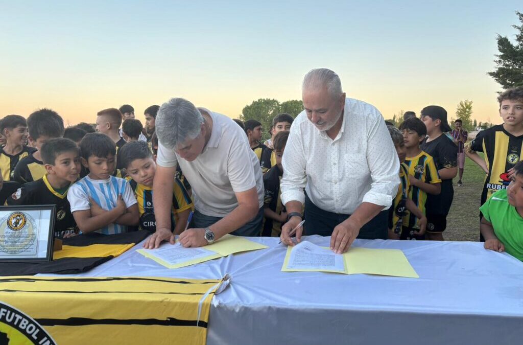 Impulso al deporte: San Carlos cede terreno al Centro Cultural y Deportivo Eugenio Bustos