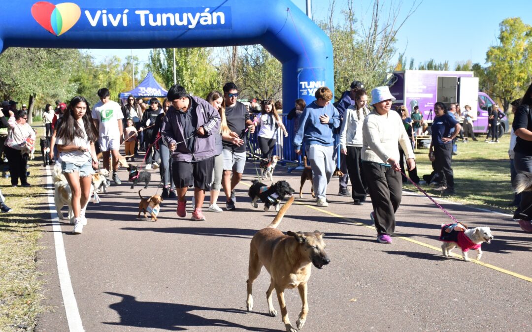 Se realizó la 4ta edición del encuentro mascotero en Tunuyán