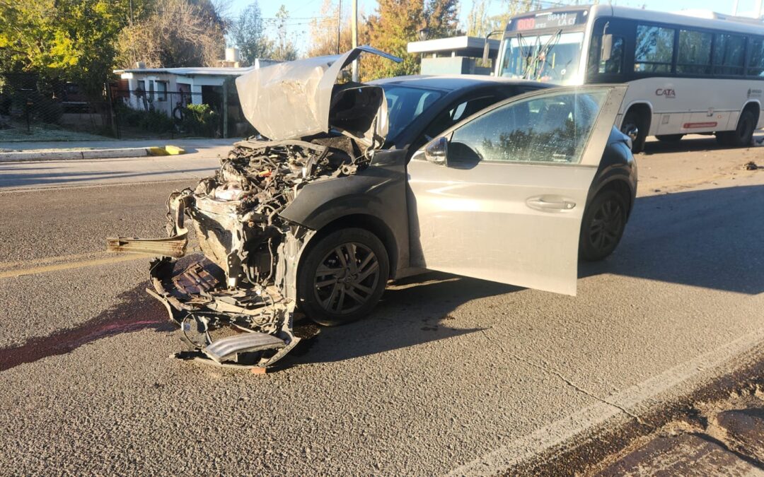 Siniestro vial en Tunuyán: triple choque en la Ruta 92