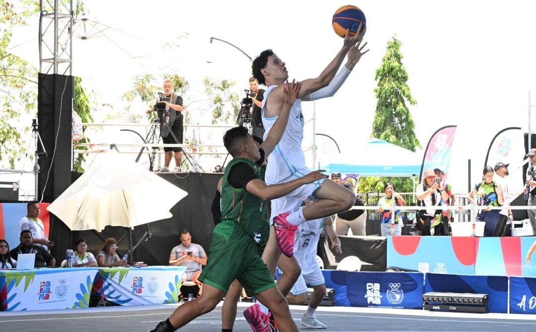 Buen inicio para el 3×3 argentino en Panamá: triunfo femenino y saldo equilibrado en los varones