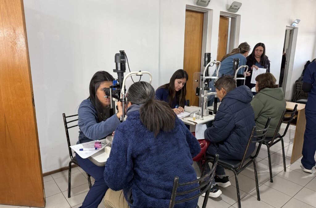 Fundación Zaldivar realizó por primera vez en San Carlos una jornada de evaluación oftalmológica