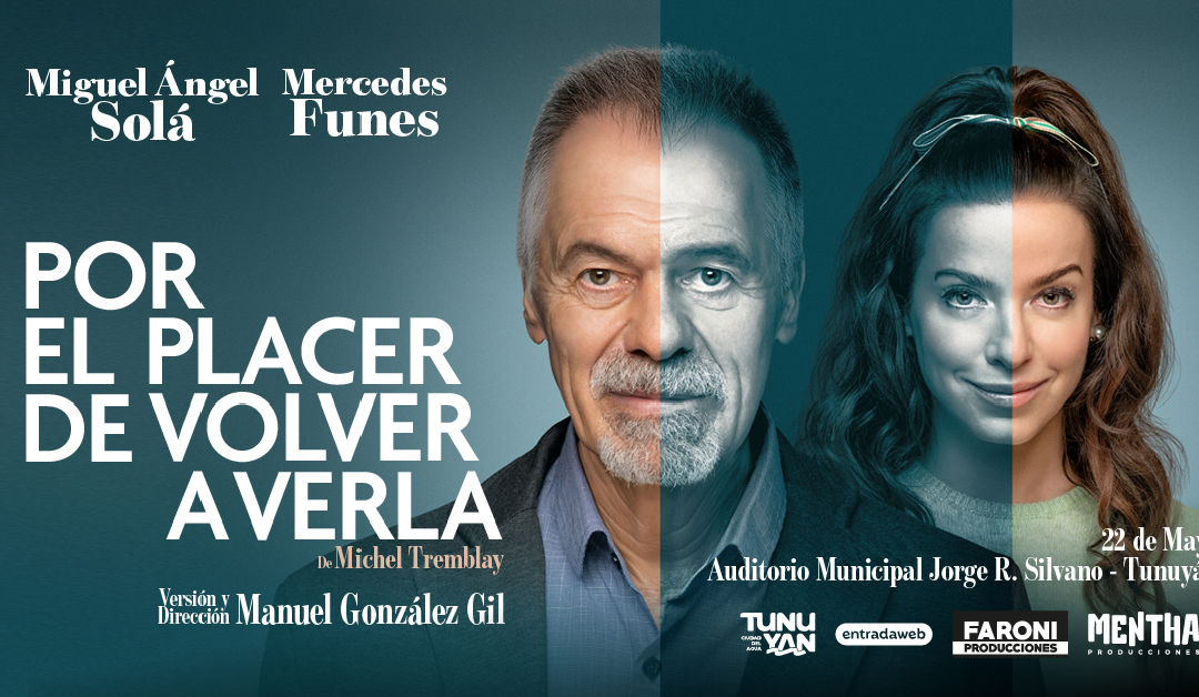 Cita de lujo en el Auditorio Silvano: Miguel Ángel Solá y Mercedes Funes protagonizan una noche inolvidable en Tunuyán
