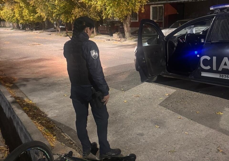 La Policía detuvo a un joven con una bicicleta robada en Tupungato