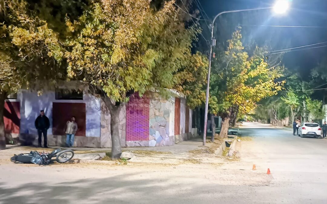 Un motociclista perdió la vida tras un accidente vial
