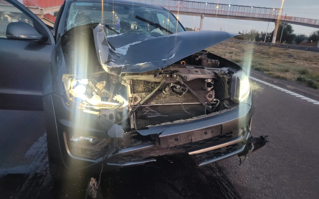 Santa Rosa: Trágico accidente en la Ruta 7 deja a un peatón sin vida