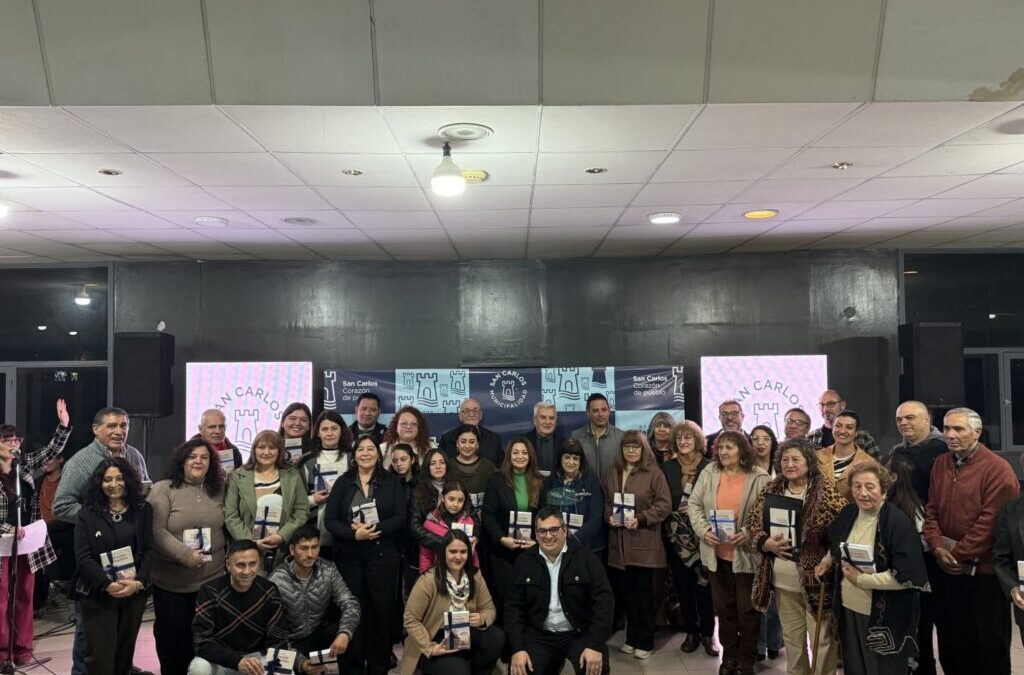 Se presentó Antología “Corazón de Pueblo”, uno de los libros más esperados por escritores sancarlinos