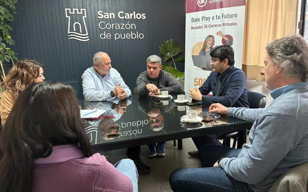 Educación sin distancias: Los vecinos de San Carlos podrán cursar carreras universitarias desde casa