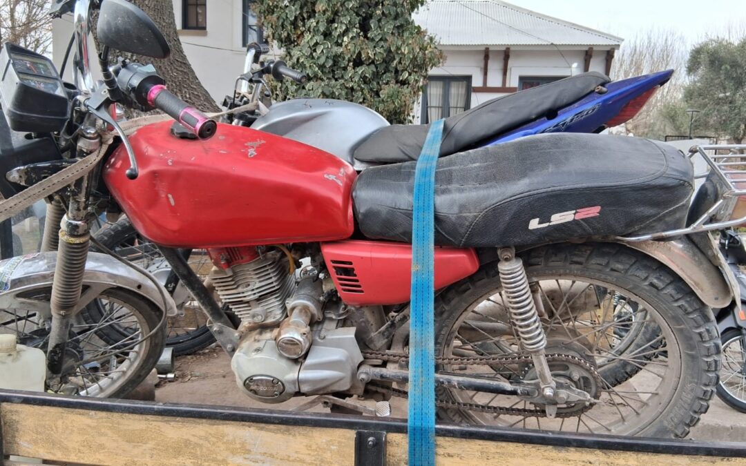 Control policial en San Carlos resulta en el secuestro de dos motocicletas con irregularidades