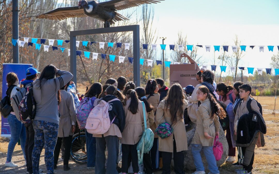 «Conectando con la naturaleza»: Cientos de alumnos recorrieron el espacio educativo BioRio 