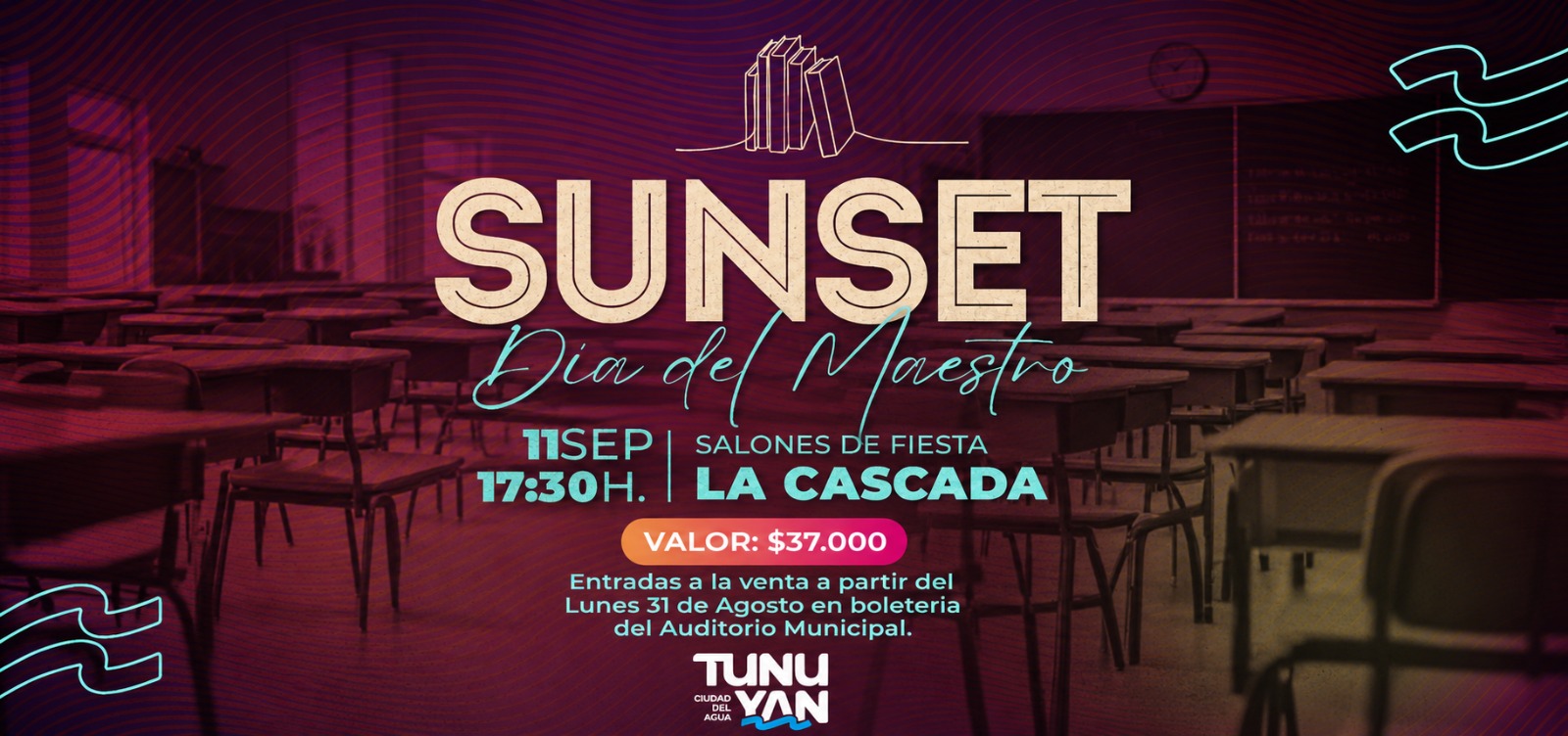 Tunuyán prepara una nueva edición del Sunset Día del Maestro
