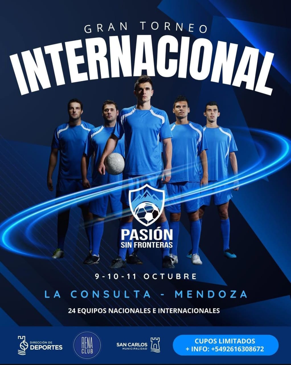 San Carlos recibirá la Copa Pasión Sin Fronteras, un torneo nacional e internacional de Fútbol 7