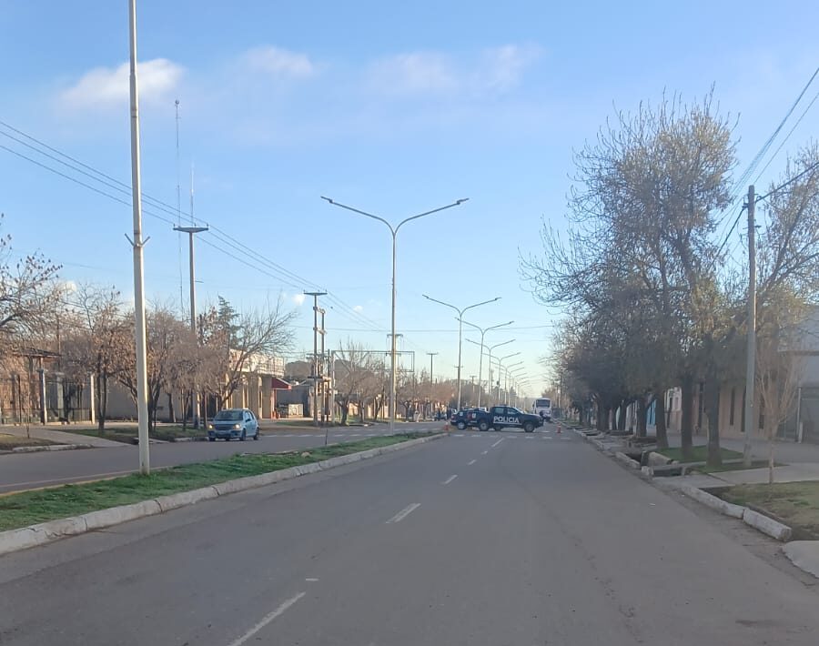 Accidente de tránsito en plena avenida San Martín de Vista Flores
