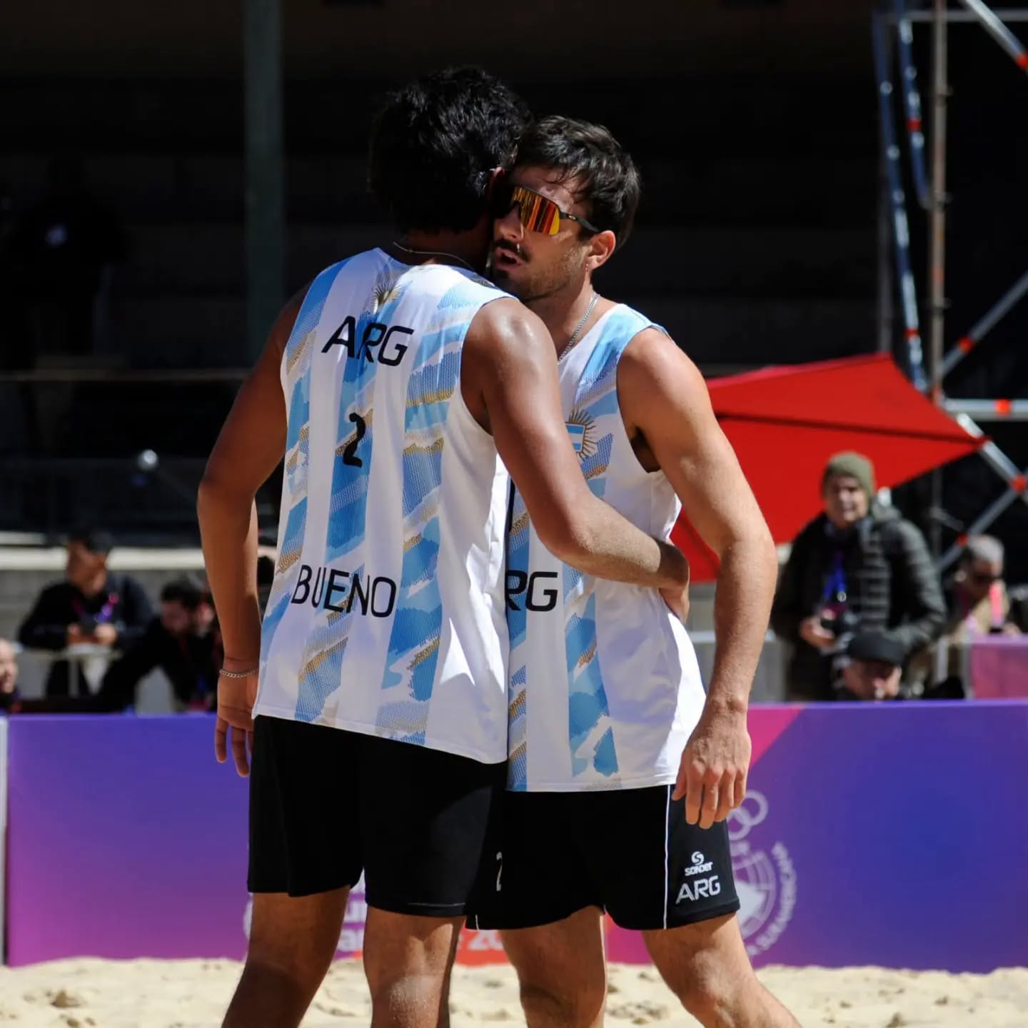 Amieva y Bueno cerraron con un triunfo su participación en los Juegos Suramericanos 2026