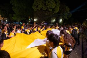 San Carlos celebró la Semana Estudiantil con música, creatividad y una multitud de jóvenes