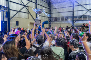 San Carlos cerró la Semana Estudiantil 2026 con la entrega de premios en el Polideportivo de Eugenio Bustos