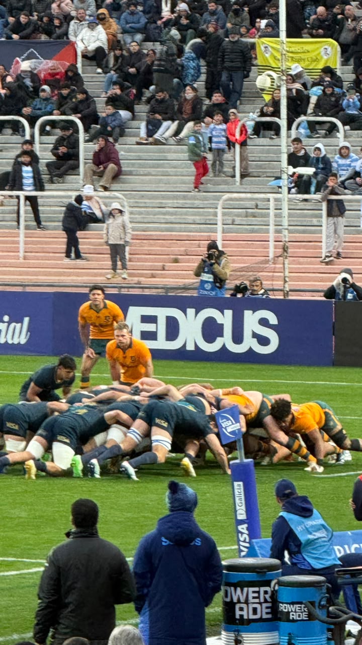 Los Pumas empataron 28-28 contra Australia el 5 de septiembre de 2026 en el Estadio Malvinas Argentinas de Mendoza
