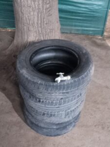 Tunuyán: aprehendieron a un joven que trasladaba cuatro cubiertas y otros elementos