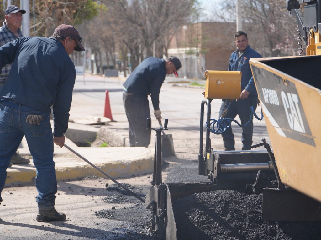 Obras en Tunuyán: avanzan los trabajos en calles y hay nuevos sectores que tendrán mejoras