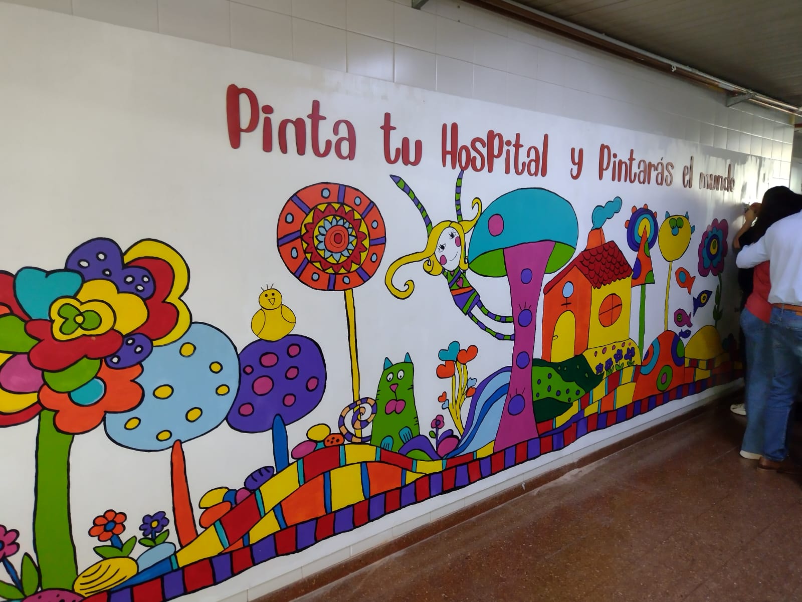 “Pinta tu hospital y pintarás el mundo”: una iniciativa que llenó de color los hospitales del Valle de Uco