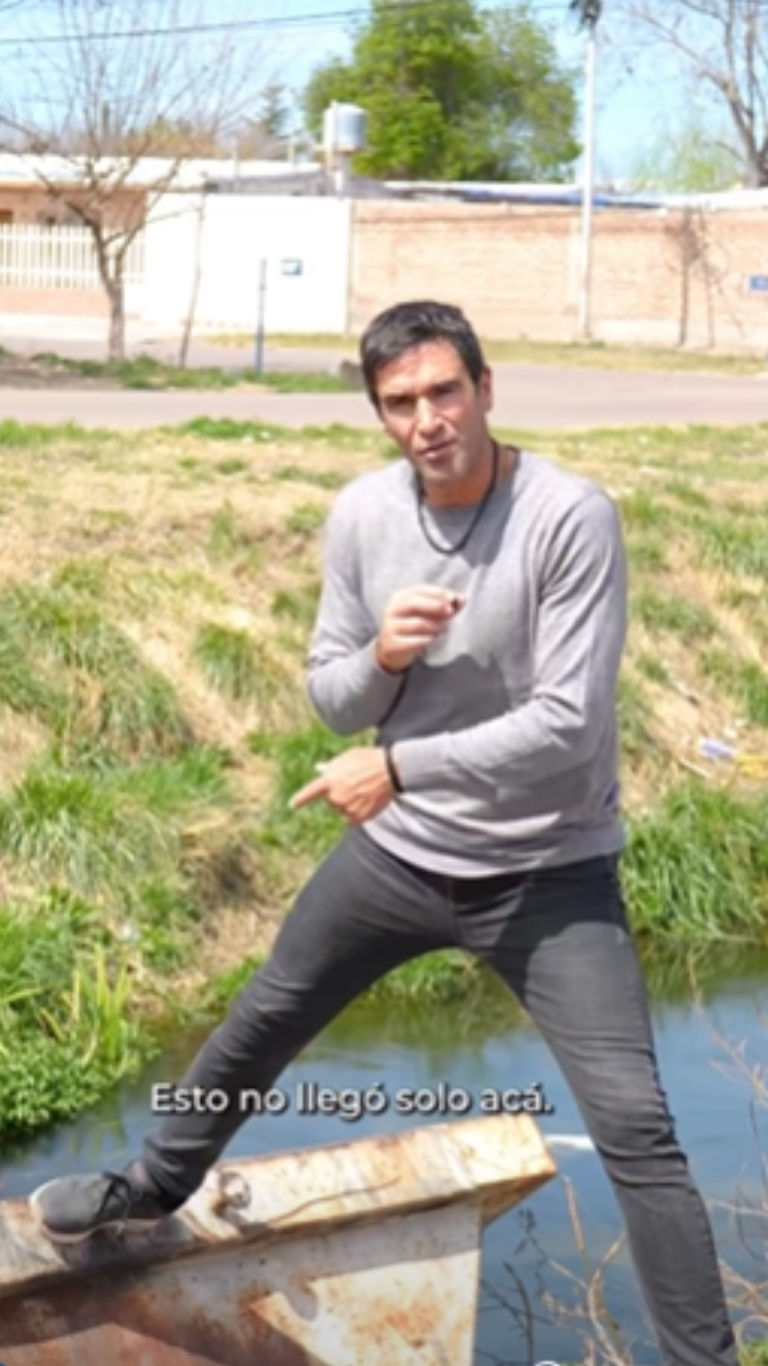 Basura en lugares indebidos: Emir Andraos pidió colaboración a los vecinos