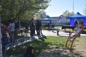 Tunuyán: la Plaza de Servicios acercó trámites, salud y atención a los vecinos de Colonia Las Rosas