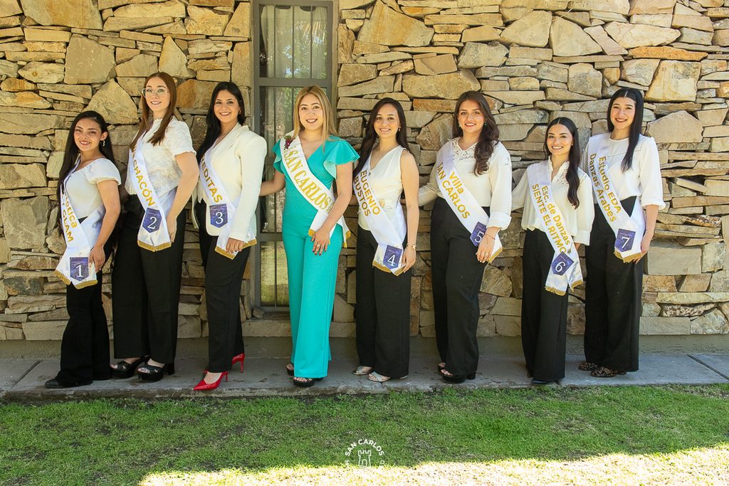 San Carlos presentó oficialmente a las candidatas a Reina Departamental de la Vendimia 2027