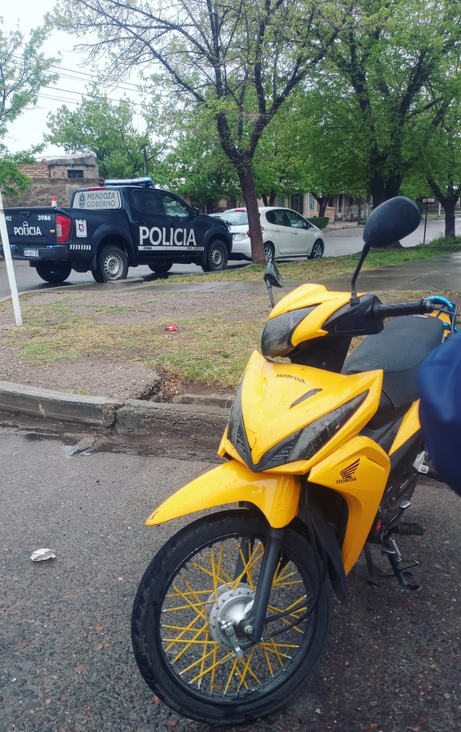 La Policía secuestró una moto con el motor y la patente adulterados en Tupungato
