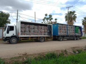 Tunuyán recuperó 4.300 kilos de botellas PET y los envió a reciclar con el programa “Tunuyán Verde”