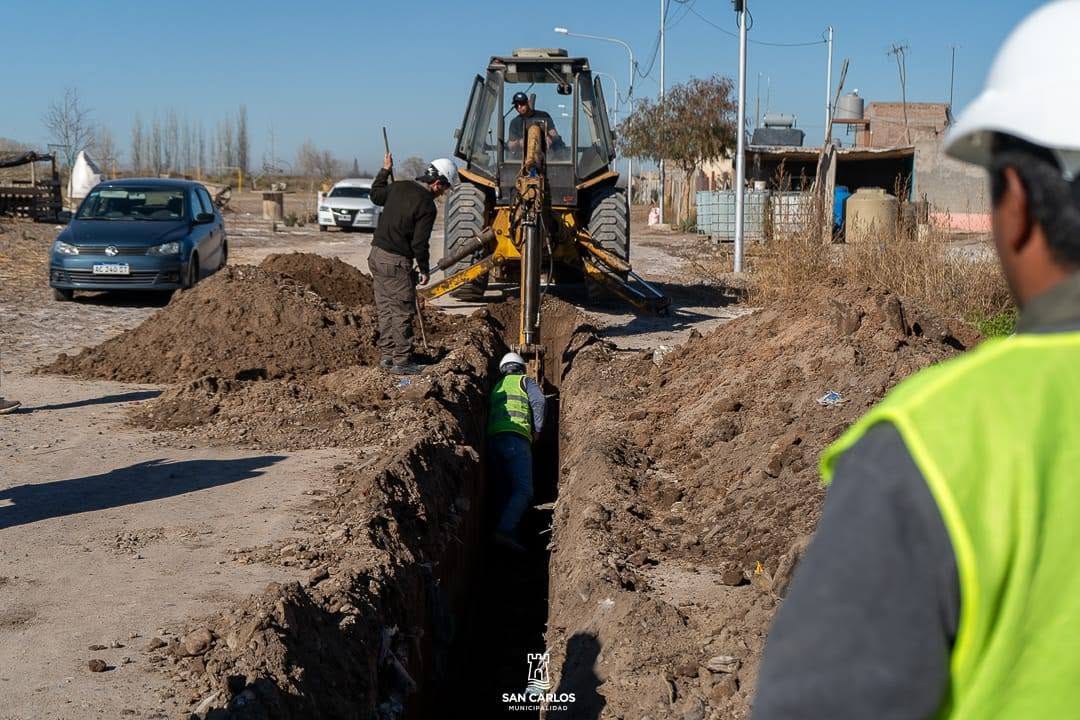 Loteo Moreno, en San Carlos: las obras de agua y cloacas comenzarían en 15 días, informó el Municipio